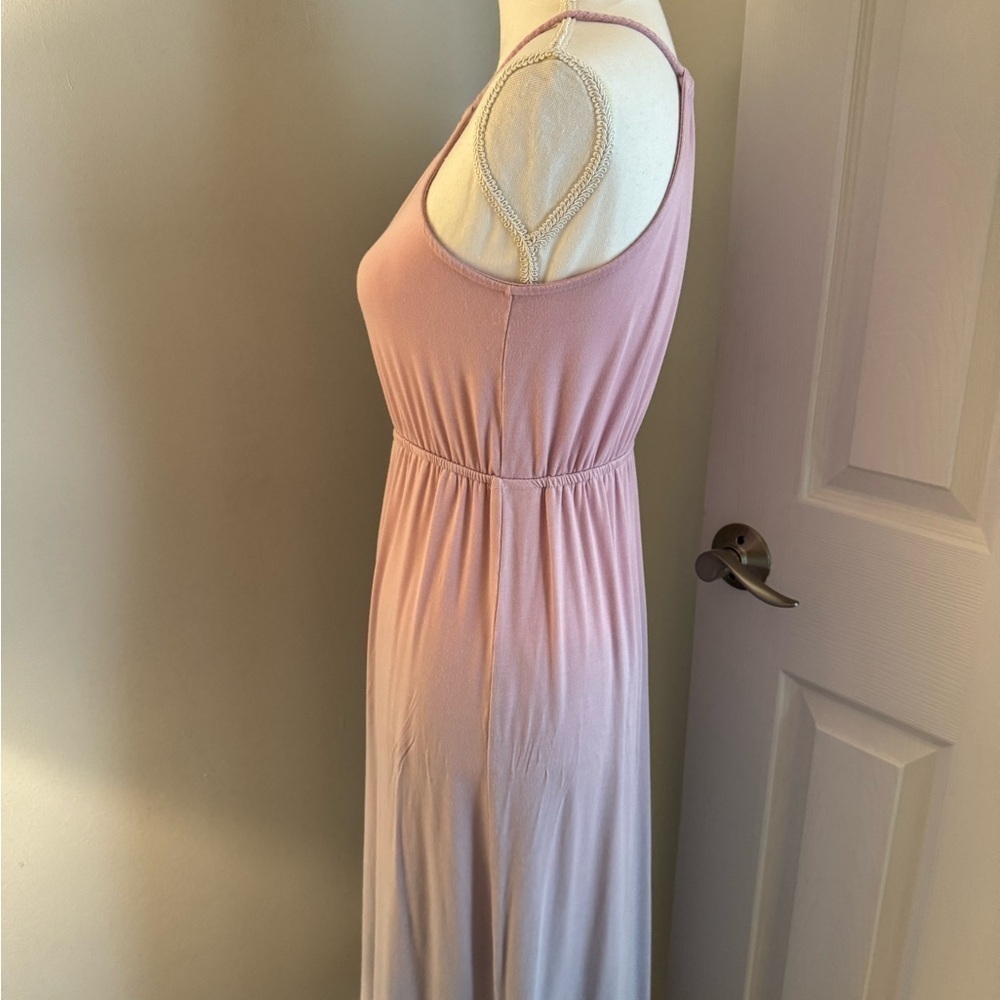 Bixby Nomad Pink to Grey Ombré sundress Super Soft Women's Dress sz L - Picture 4 of 14